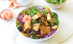 Supergreen tofu